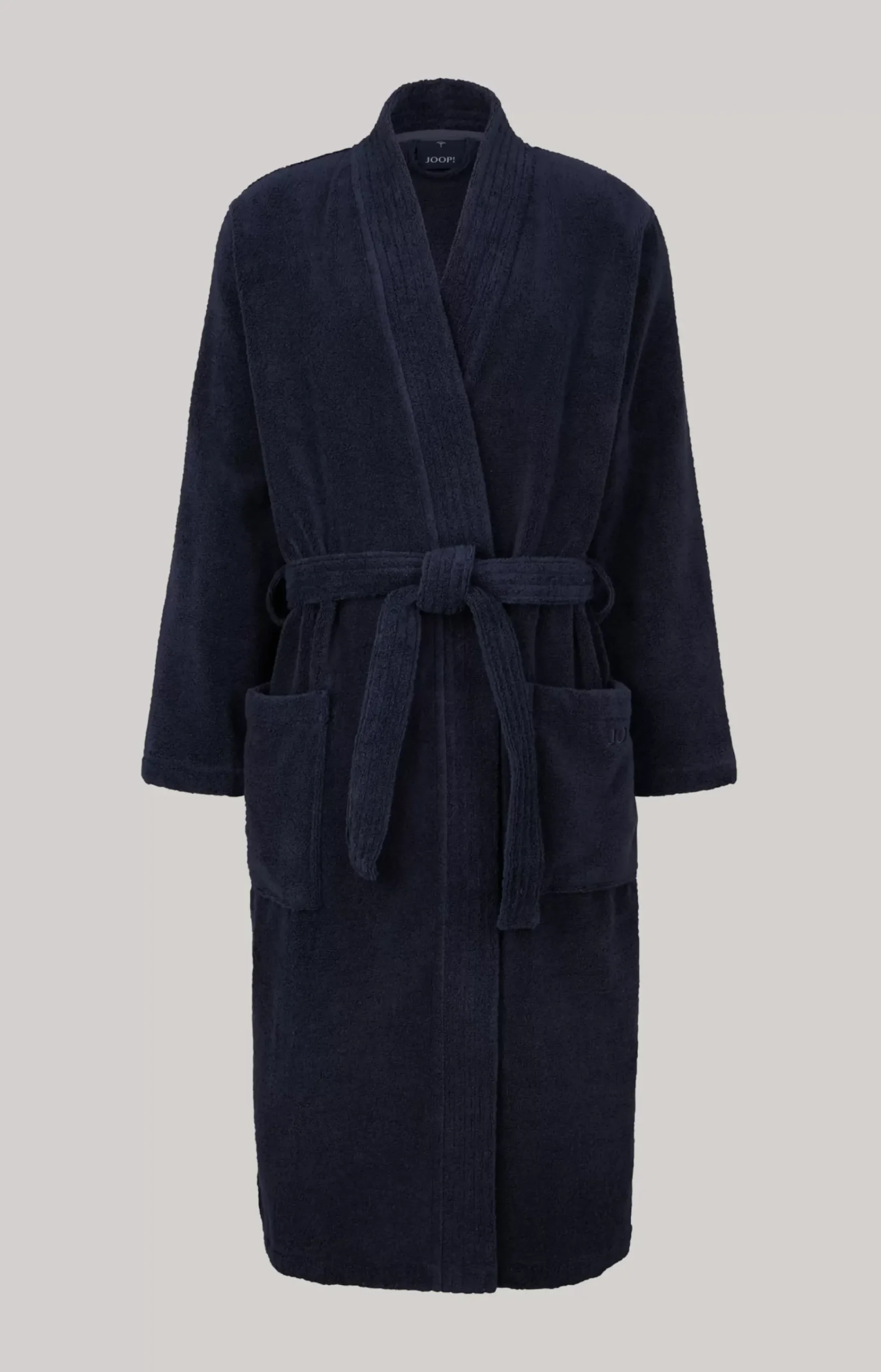Men’s bathrobe in dark blue