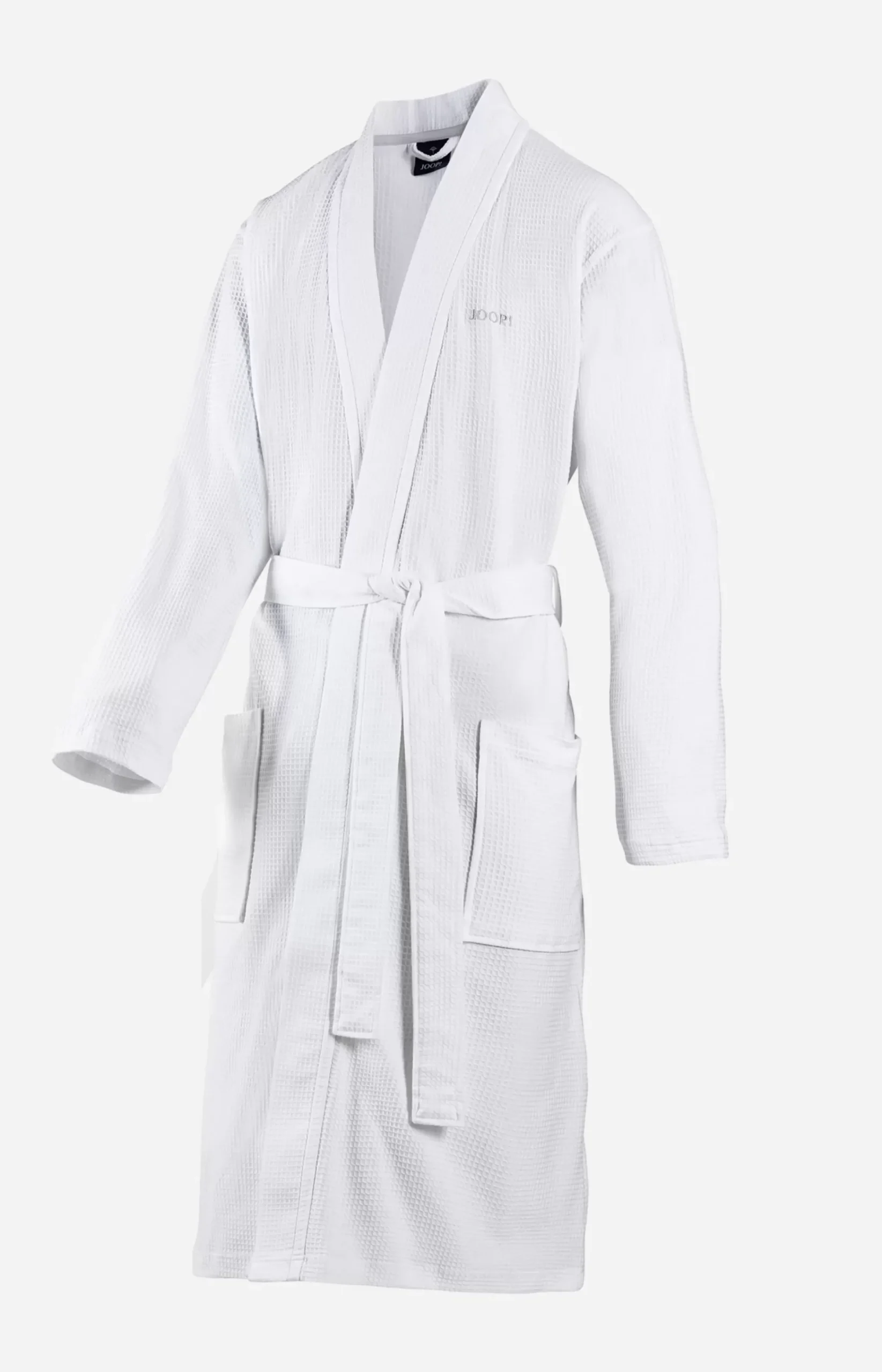 Men's JOOP! UNI-PIQUÉ Bathrobe in White