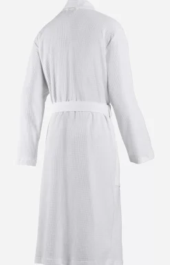 Men's JOOP! UNI-PIQUÉ Bathrobe in White