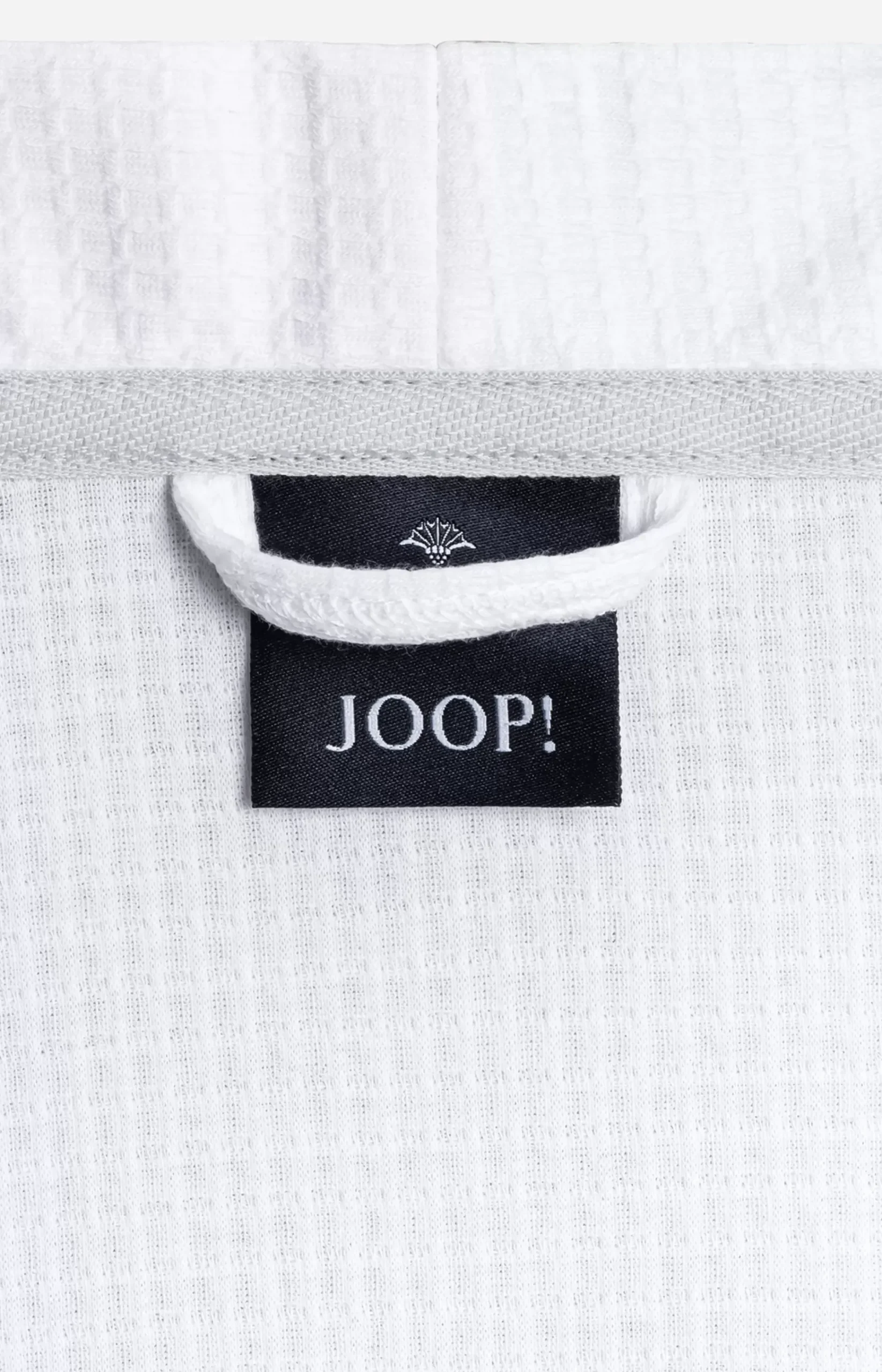 Men's JOOP! UNI-PIQUÉ Bathrobe in White