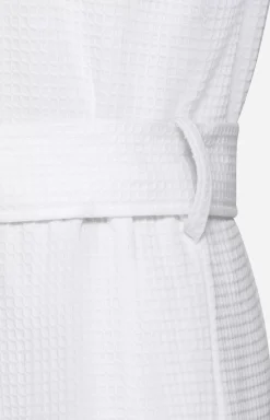 Men's JOOP! UNI-PIQUÉ Bathrobe in White