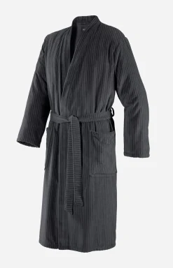Men’s Kimono Bathrobe in Anthracite