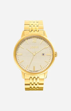 Men’s watch in gold