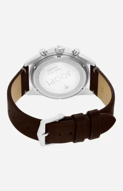 Men’s Watch in Silver/Brown