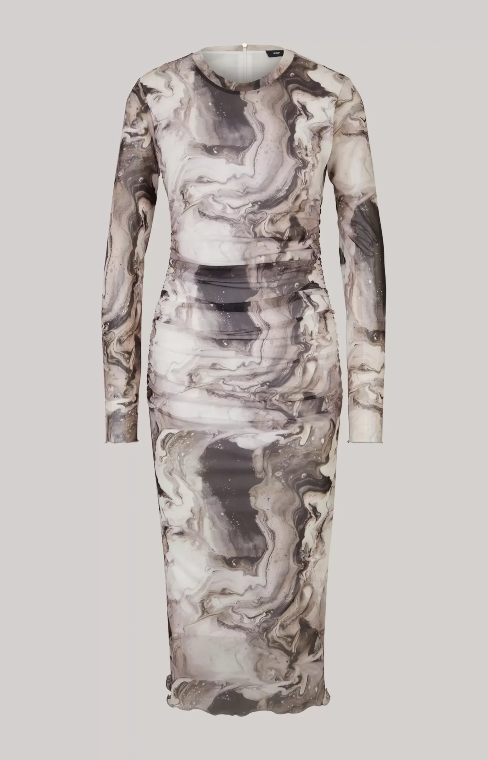 Mesh Dress in Off-white/Back