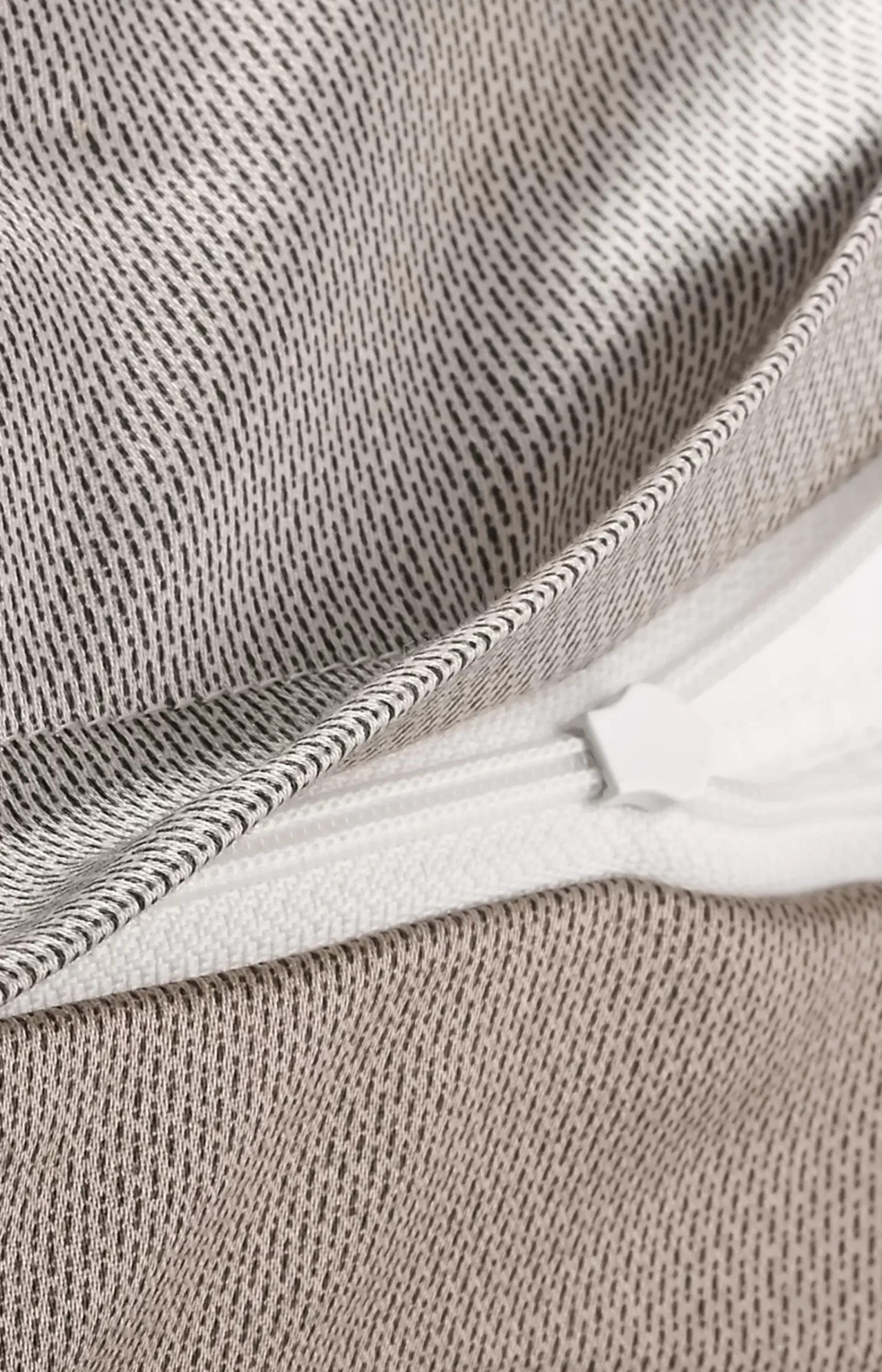 Micro Pattern bedlinen, hazelnut