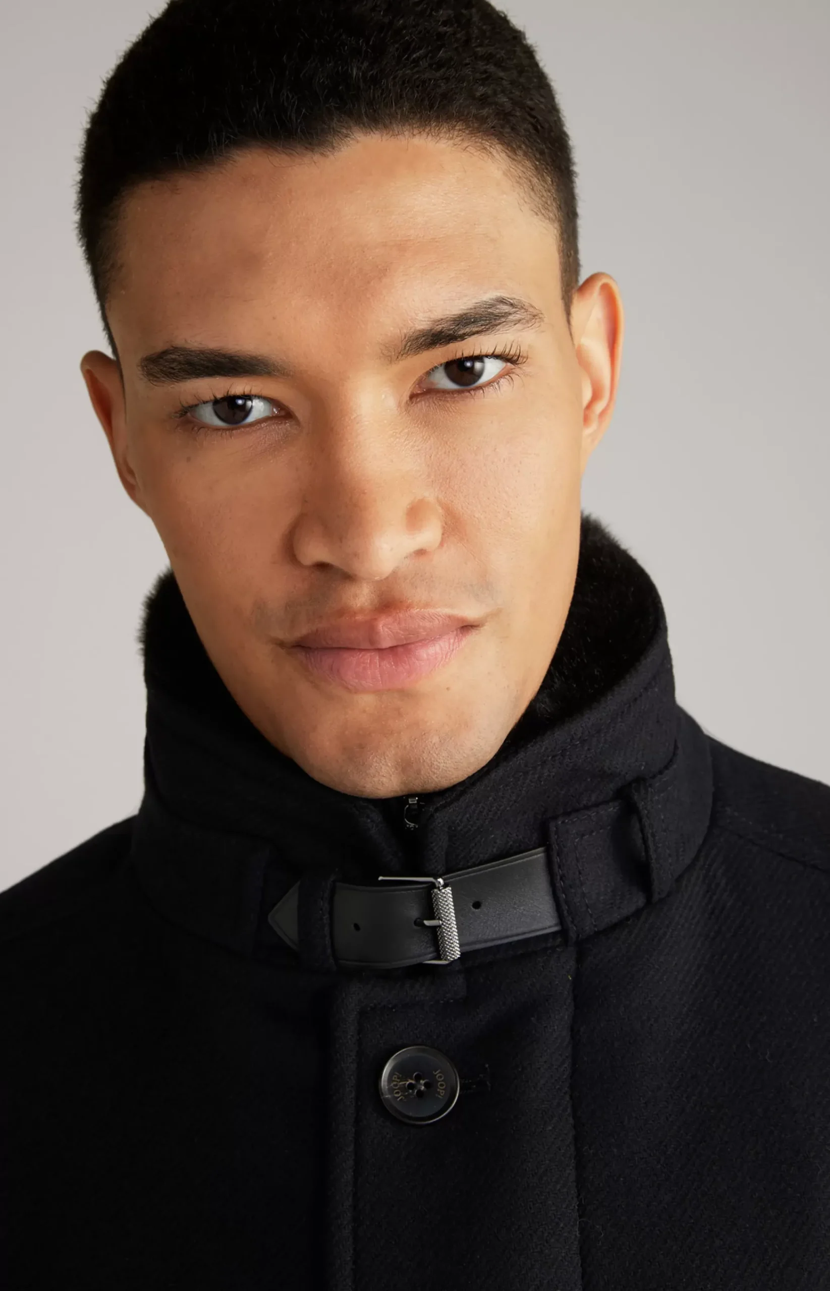 Mikos Coat in Dark Blue
