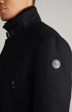 Mikos Coat in Dark Blue