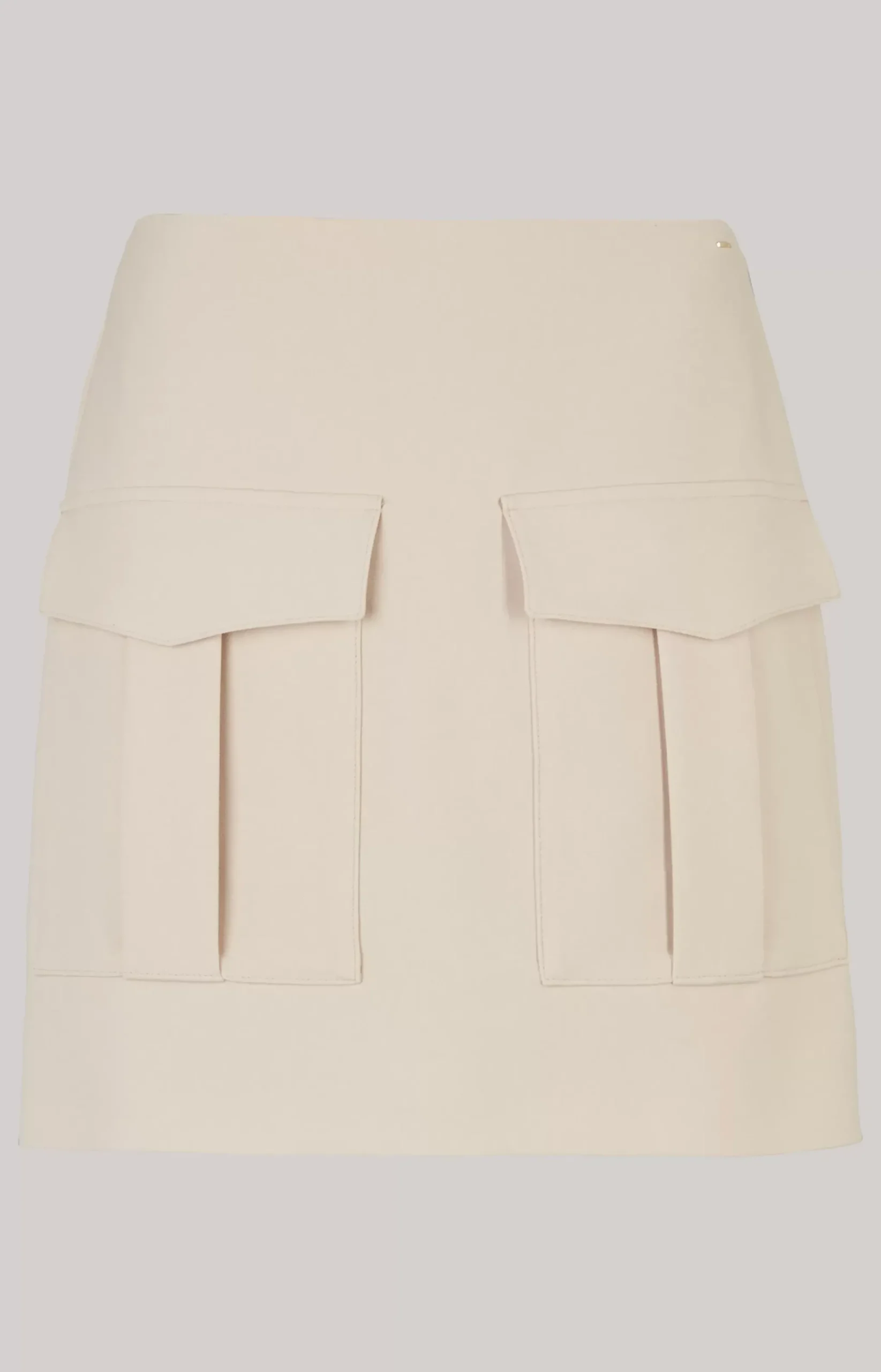 Mini Skirt in Beige