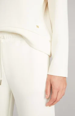 Modal Blend Sweatshirt in Cream