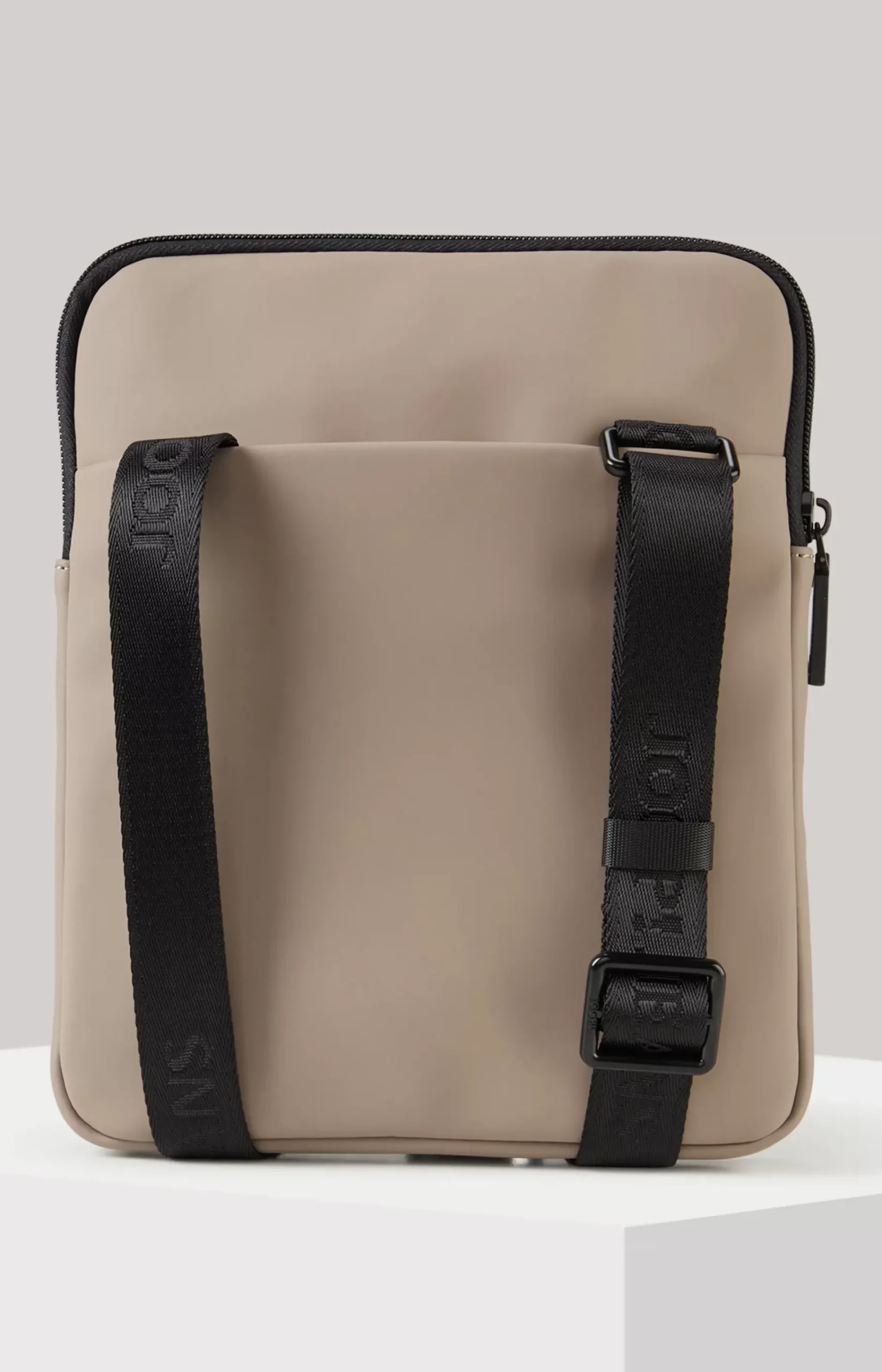 Modica Nuvola Liam Shoulder Bag in Beige