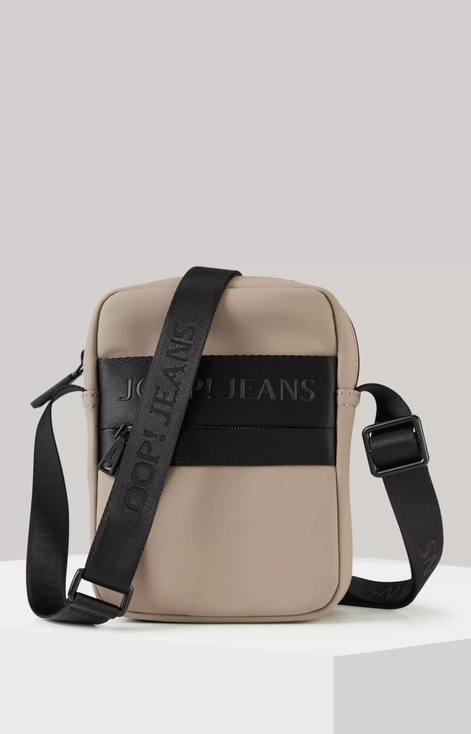 Modica Nuvola Rafael Shoulder Bag in Beige