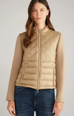 Nylon Jacket in Beige