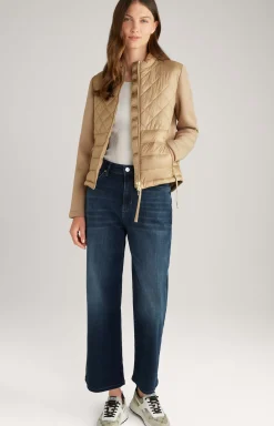 Nylon Jacket in Beige