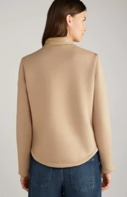 Nylon Jacket in Beige