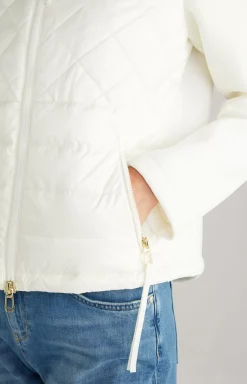 Nylon Jacket in Cream