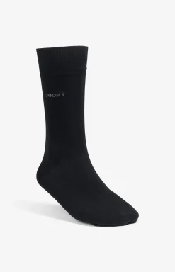 2-pack finest organic cotton socks in Black