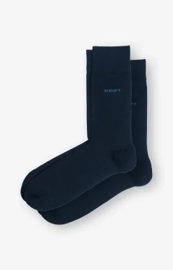 2-pack finest organic cotton socks in Marine