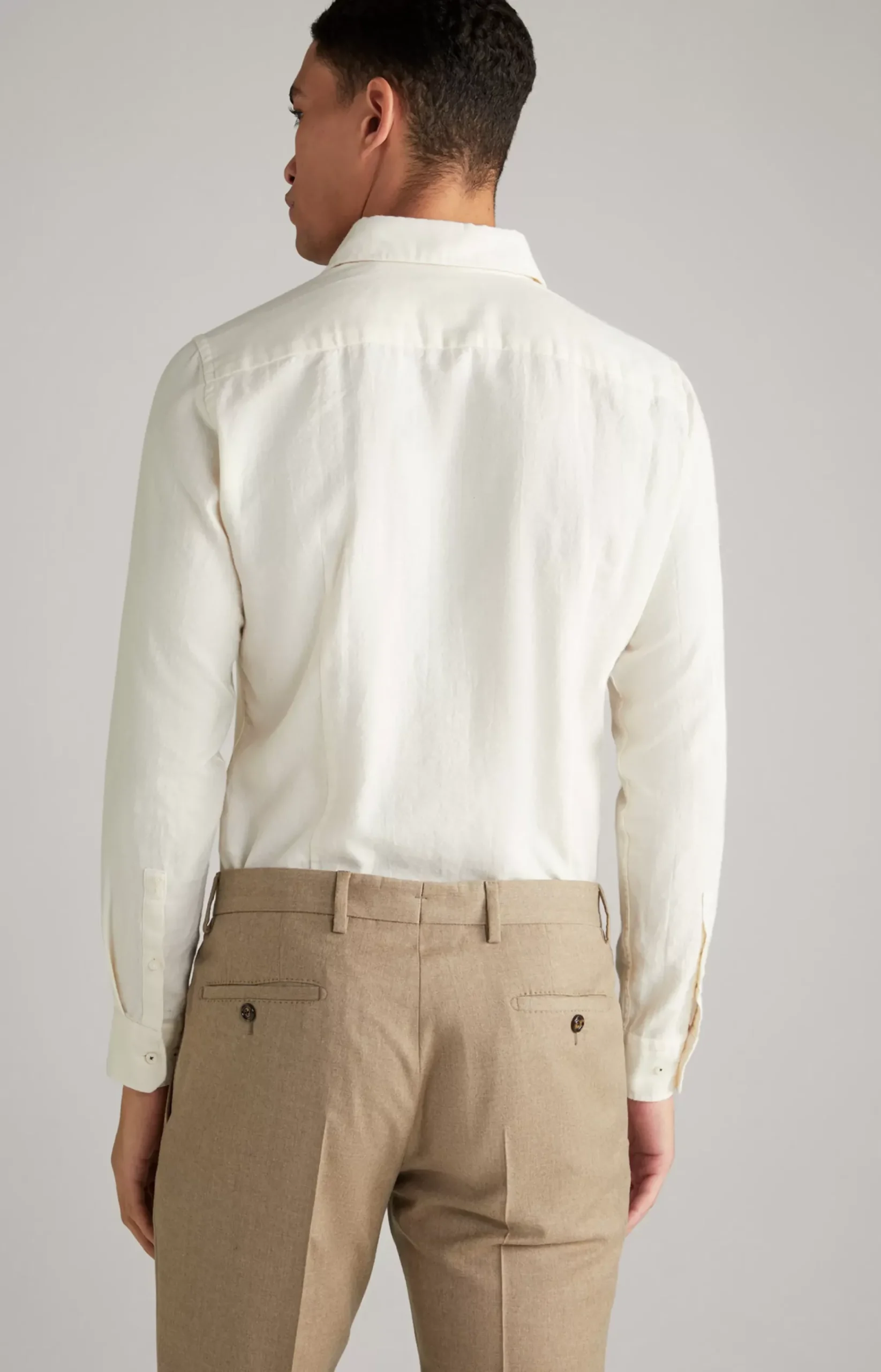Pai Flannel Shirt in Off-white