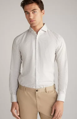 Pai Shirt in a Light Brown Pattern