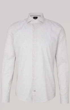 Pai Shirt in a Light Brown Pattern