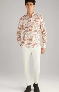 Pai Shirt in a Red Pattern