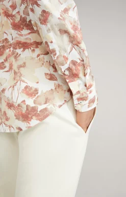 Pai Shirt in a Red Pattern