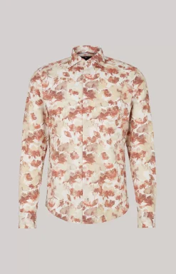 Pai Shirt in a Red Pattern