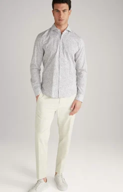 Pai Shirt in a White Pattern