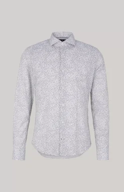 Pai Shirt in a White Pattern