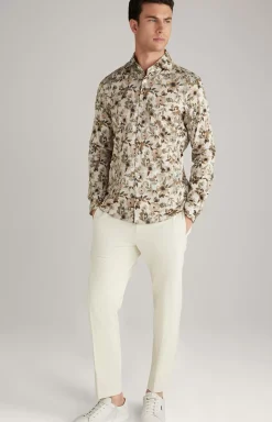 Pai Shirt in Beige/Brown