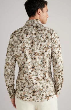 Pai Shirt in Beige/Brown