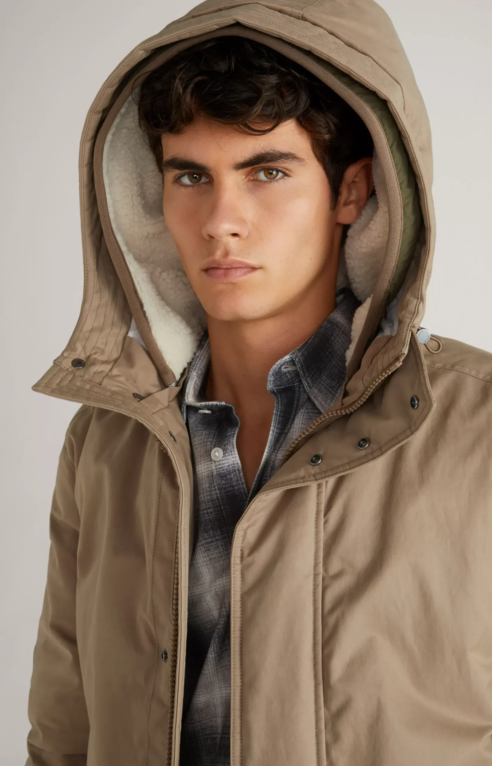 Parko Parka in Dark Beige