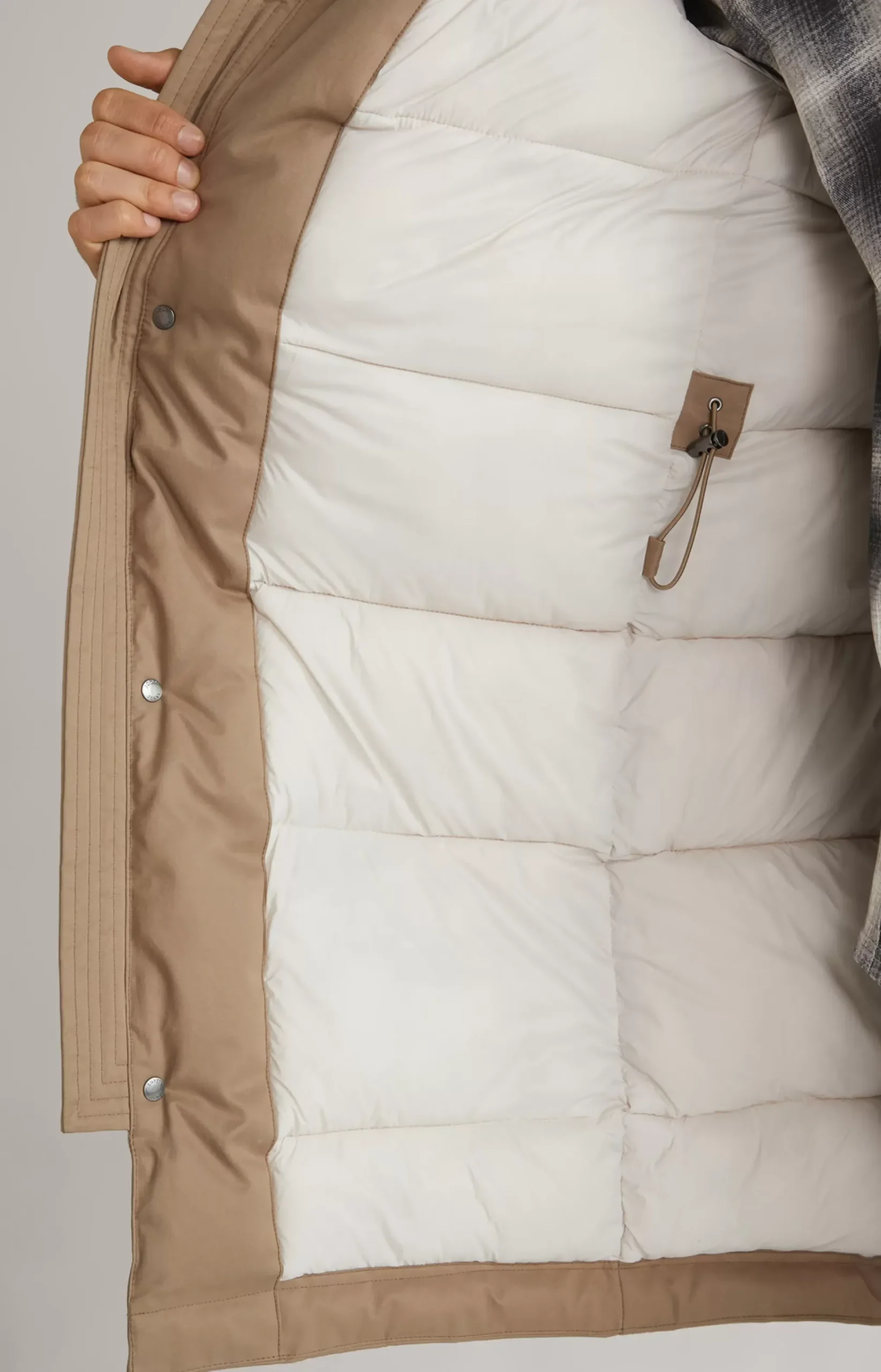 Parko Parka in Dark Beige