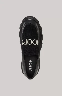 Peluche Camy Slip-on Loafers in Black