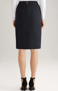 Pencil Skirt in Navy