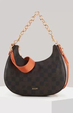 Piazza Edition Annina Shoulder Bag in Brown/Black/Orange