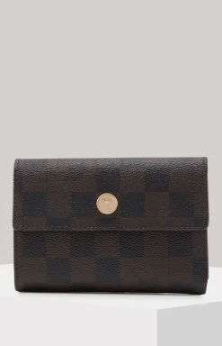 Piazza Edition Cosma Wallet in Brown/Black/Orange
