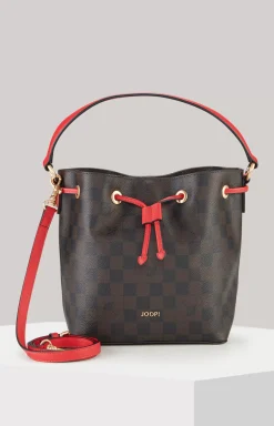 Piazza Edition Franziska Bucket Bag in Brown/Black