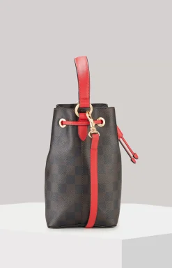 Piazza Edition Franziska Bucket Bag in Brown/Black