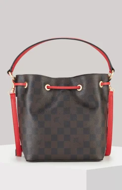 Piazza Edition Franziska Bucket Bag in Brown/Black