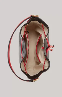 Piazza Edition Franziska Bucket Bag in Brown/Black