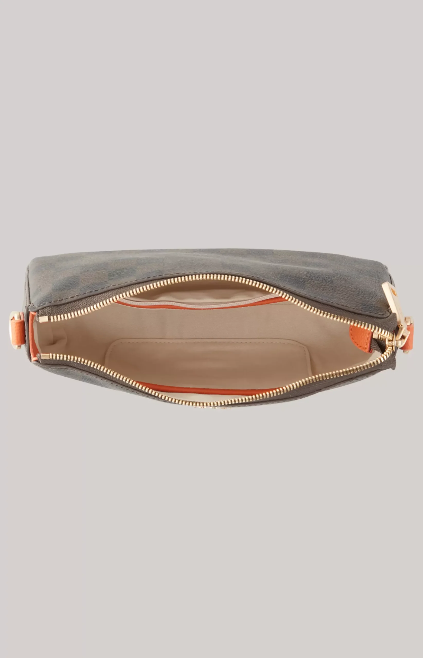 Piazza Edition Jasmina Shoulder Bag in Brown/Black/Orange