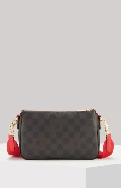 Piazza Edition Jasmina Shoulder Bag in Brown/Black