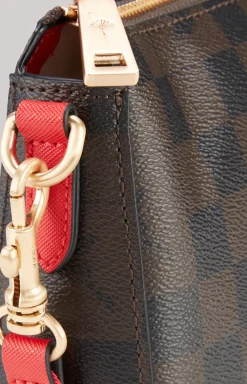 Piazza Edition Jasmina Shoulder Bag in Brown/Black