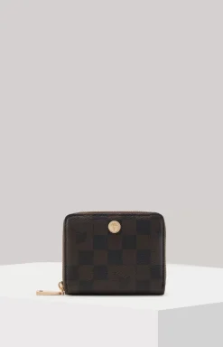 Piazza Edition Nisa Wallet in Brown/Black/Orange