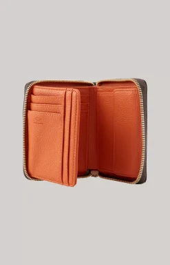Piazza Edition Nisa Wallet in Brown/Black/Orange