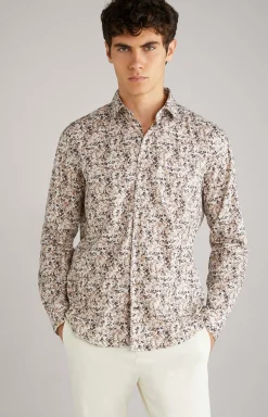 Pit Shirt in Beige/Brown