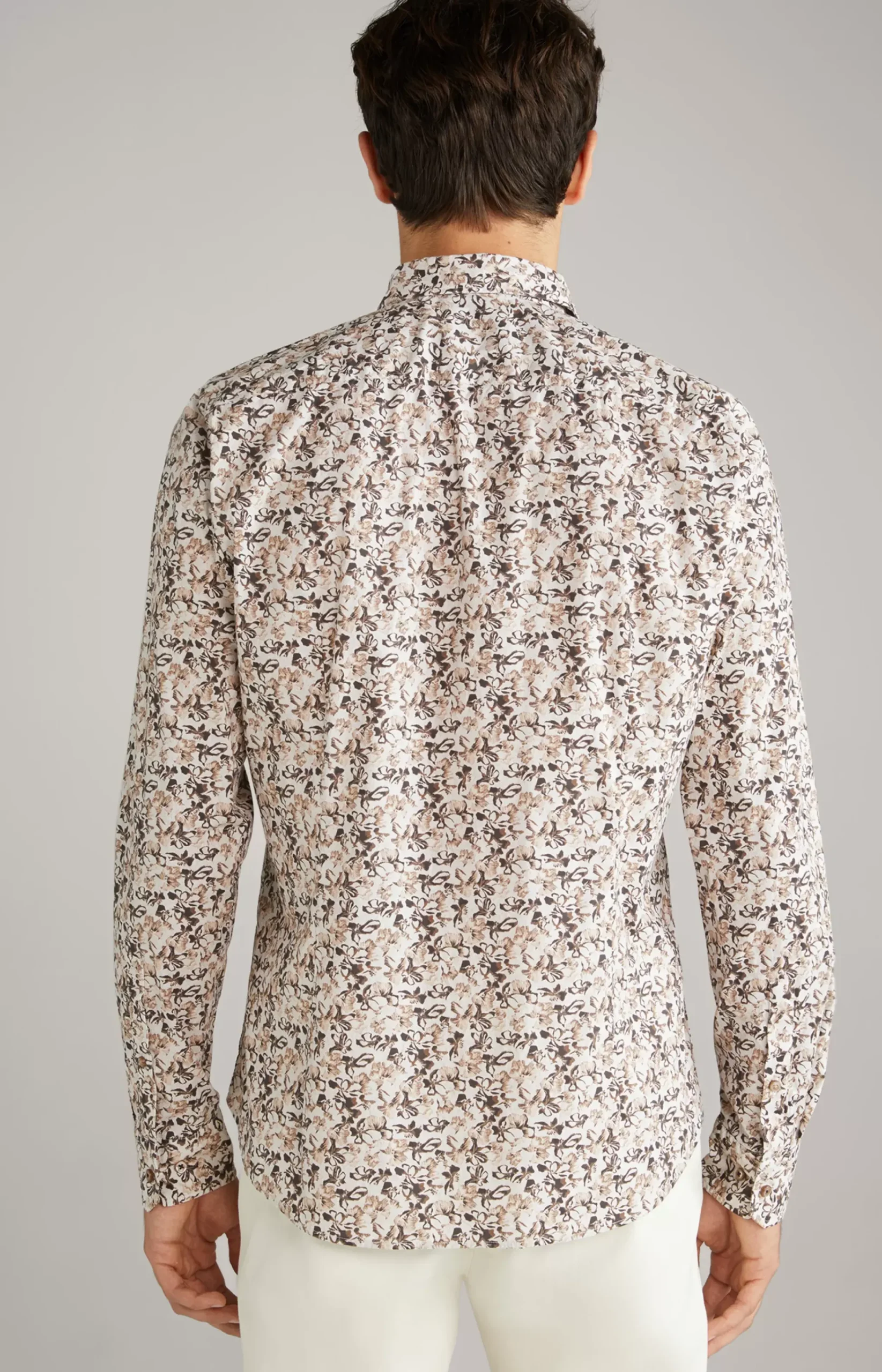 Pit Shirt in Beige/Brown