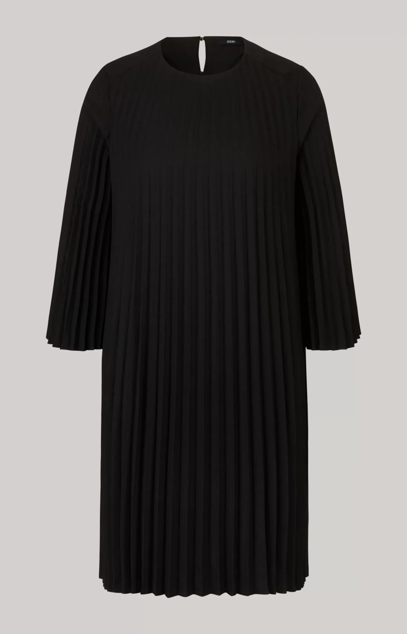 Pleated Dress in Black